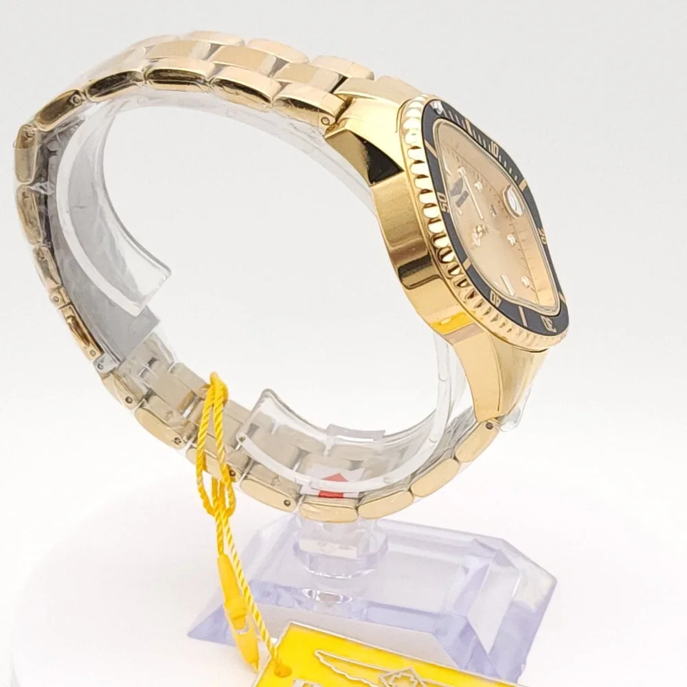 Invicta Artist Surreal 51005 Men's Watch 40mm Gold Tone Gold Dial Quartz